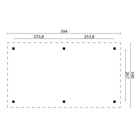  Tuindeco | Prieel Corfu | Lariks 210753-10